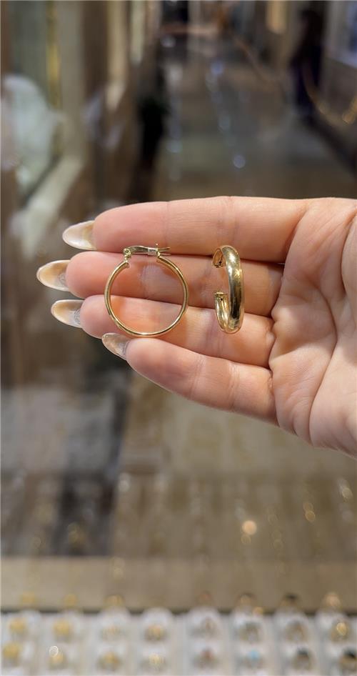 گوشواره حلقه ای دامله