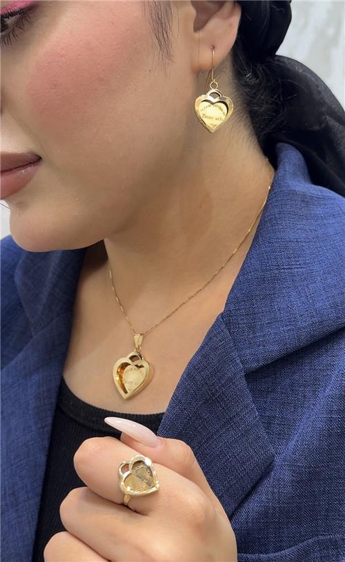 نیم ست قلب تیفانی