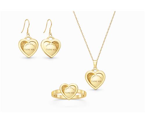 نیم ست قلب تیفانی