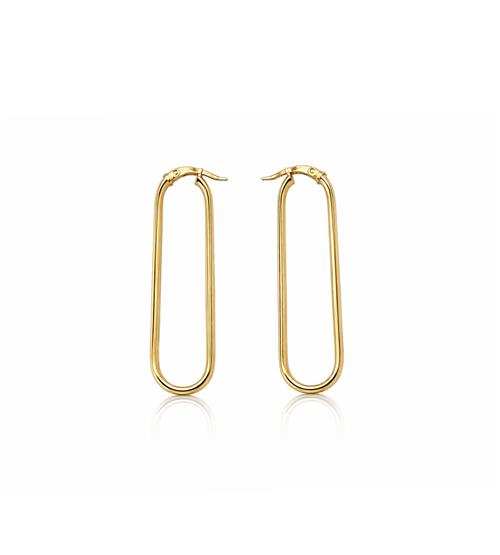 گوشواره آینه ای استوانه