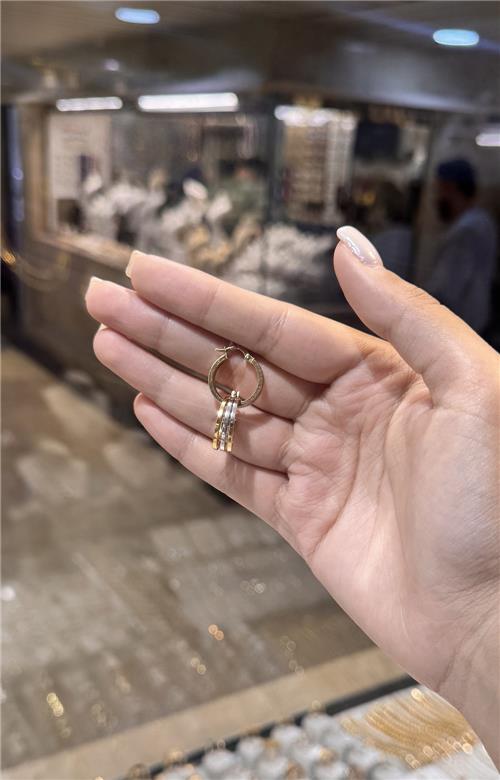 گوشواره حلقه ای ناپل
