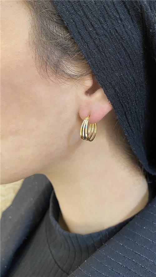 گوشواره حلقه ای ناپل