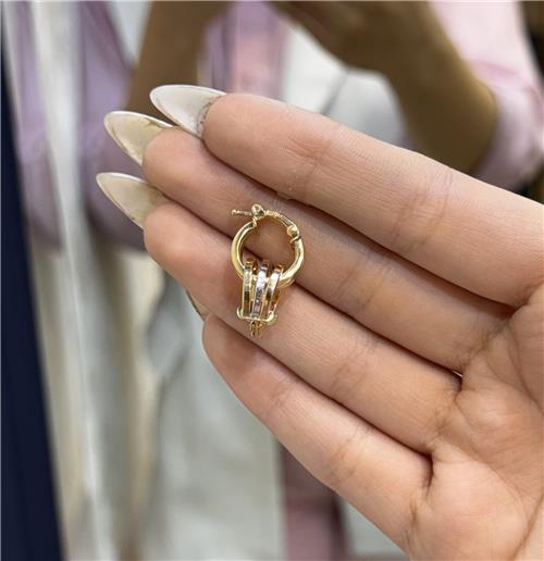 گوشواره حلقه ای ناپل