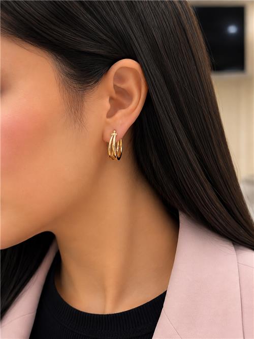 گوشواره حلقه ای ناپل