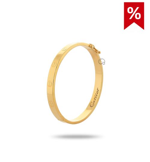 دستبند لاو کارتیر زرد