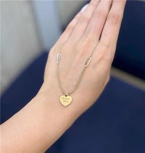 گردنبند قلب تیفانی