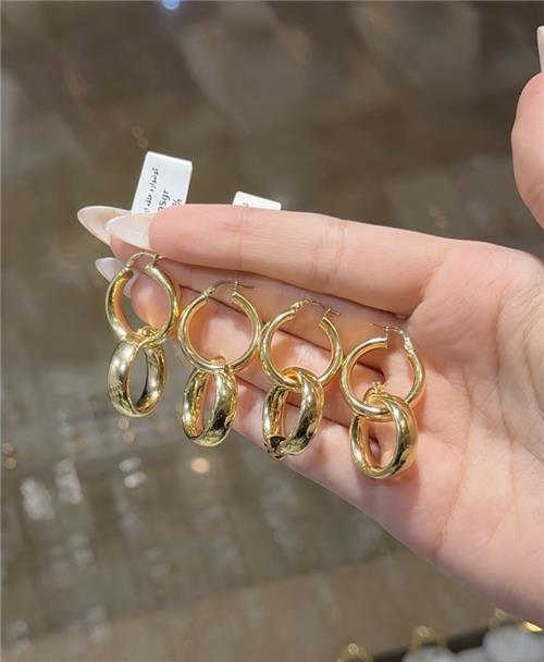 گوشواره حلقه ای دامله