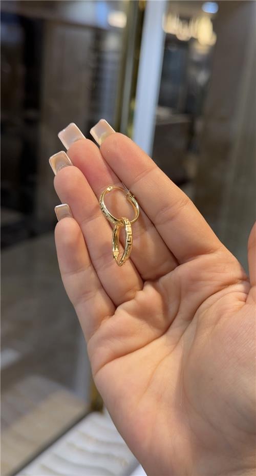 گوشواره حلقه ای ورساچه