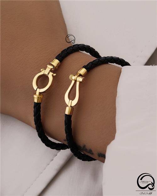 دستبند چرم امگا