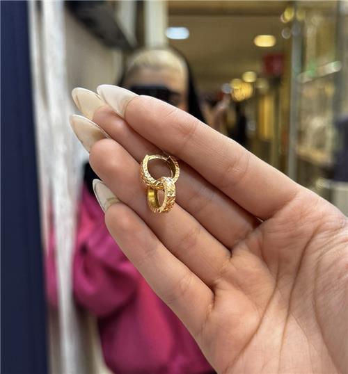 گوشواره امگا تراش