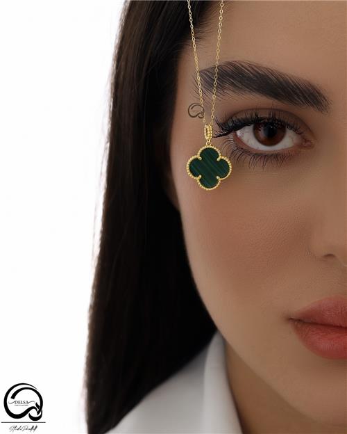 گردنبند ونکلیف 1 گل سبز