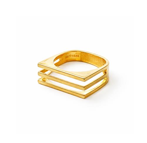 انگشتر سه خطی