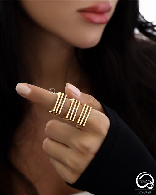 انگشتر سه خطی