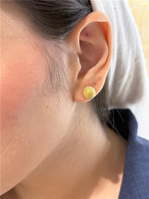 گوشواره گوی شنی