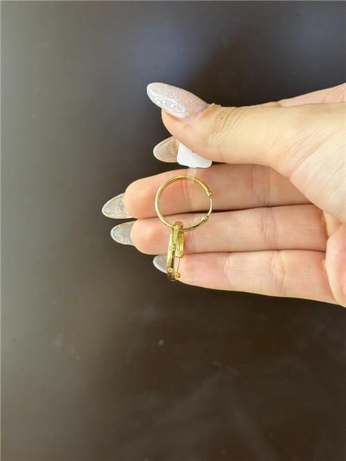 گوشواره حلقه ای لاو کارتیر