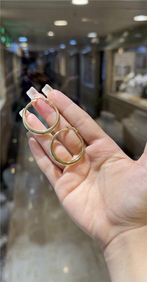 گوشواره حلقه ای مارال