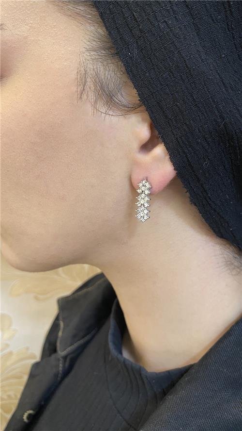گوشواره میخی تراش 