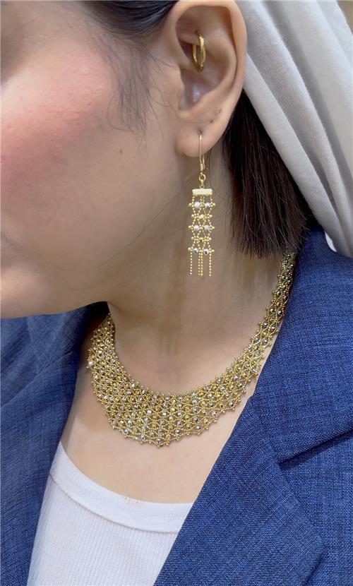 شال و گوشواره سوئیس گلد