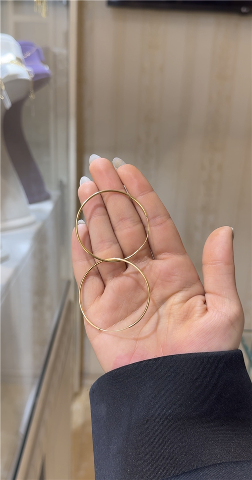 گوشواره حلقه ای