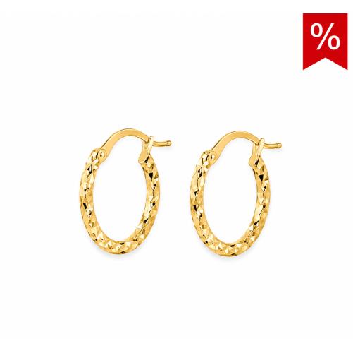 Flat-hoop-earrings