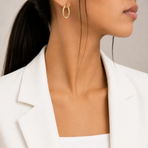 Flat-hoop-earrings