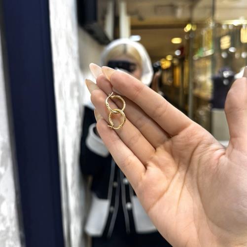 Cut-hoop-earrings