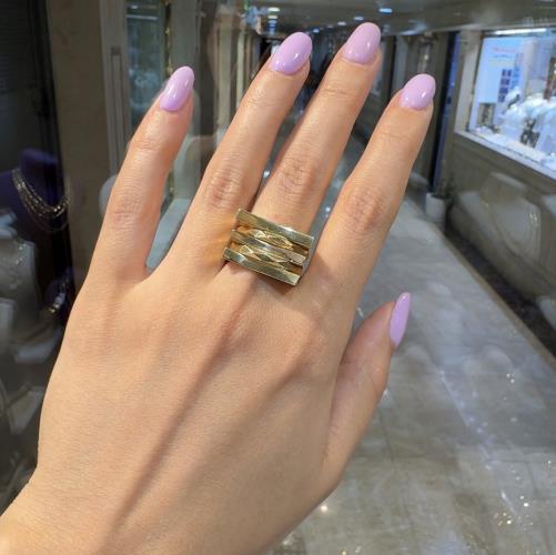 Three-line-ring