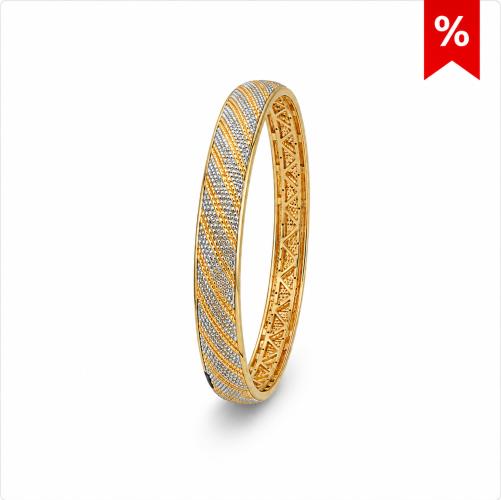 Diamond-bangle