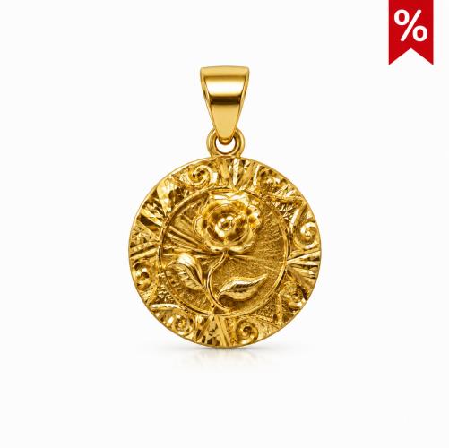 Flower-medal