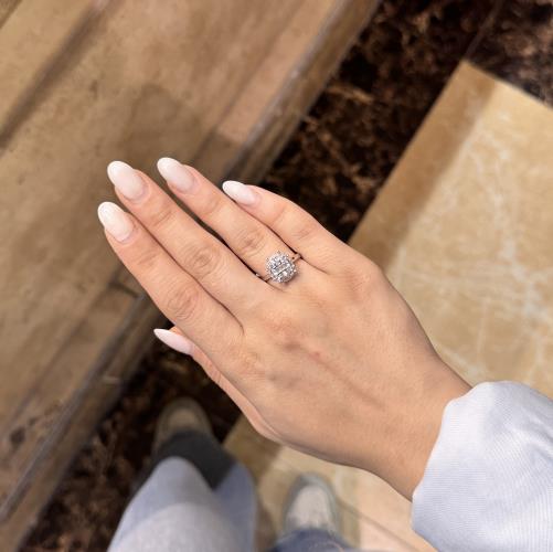 Solitaire-ring