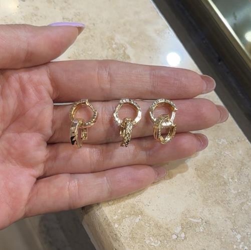 Omega-cut-earrings