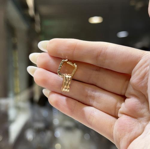 Omega-cut-earrings
