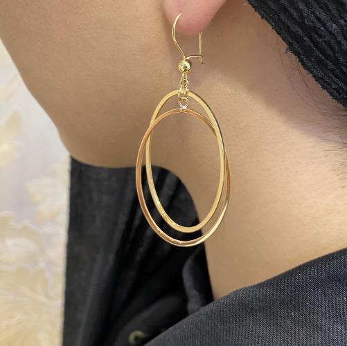 Two-line-oval-earrings