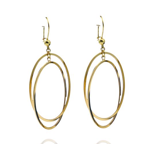 Two-line-oval-earrings