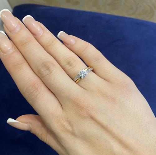 Solitaire-ring