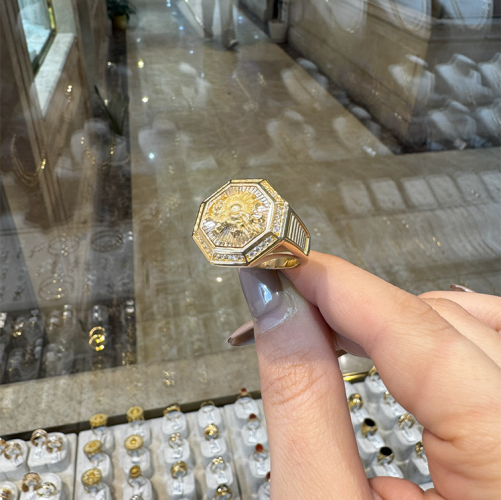 Lion-and-sun-mens-ring