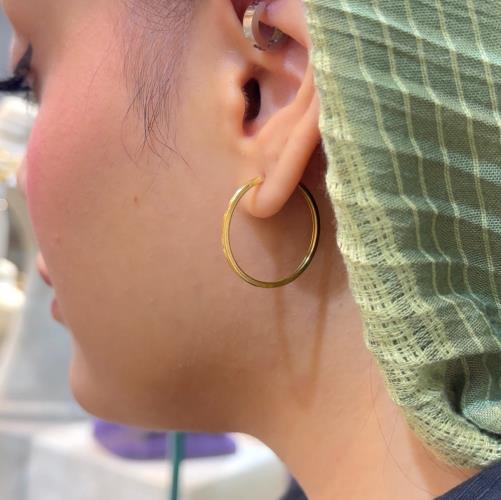 Hoop-earrings