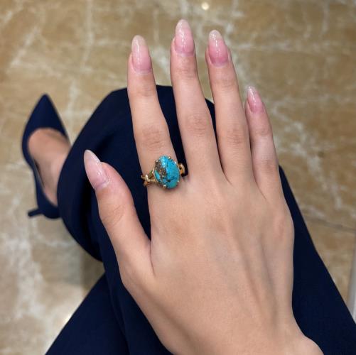 Genuine-turquoise-ring