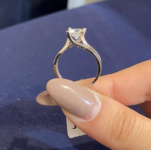 Solitaire-ring