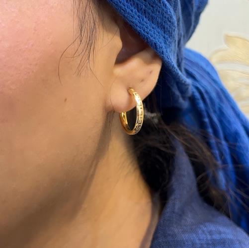 Versace-hoop-earrings