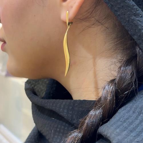 Wave-Mirror-Earrings