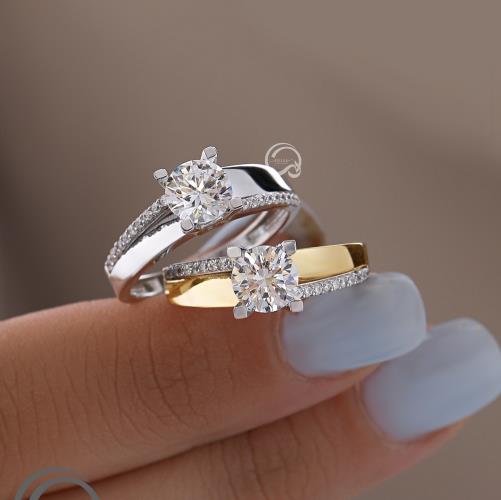 Solitaire-ring