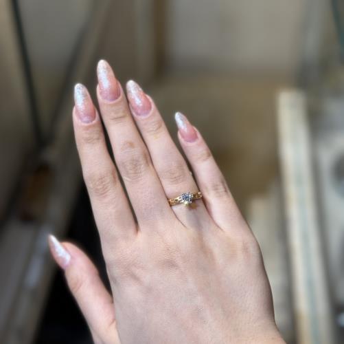 Solitaire-ring