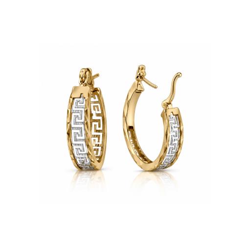 Versace-almond-earrings