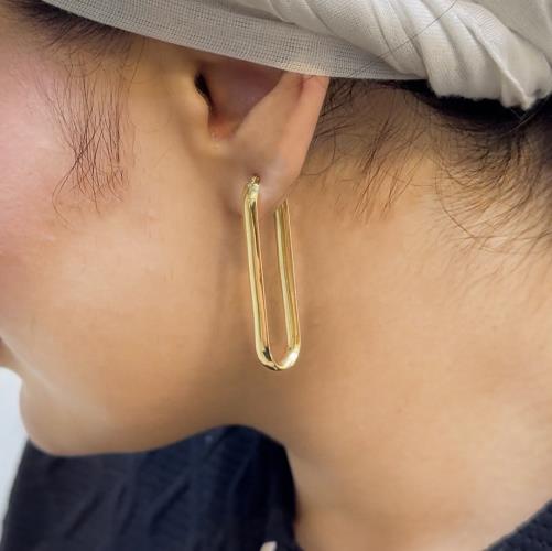 Cylinder-mirror-earrings