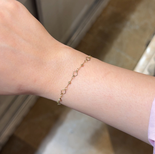 Delicate-chain-bracelet