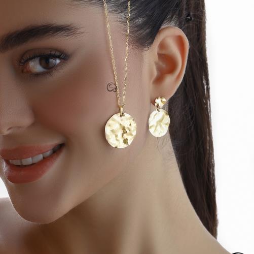 Hammered-earrings