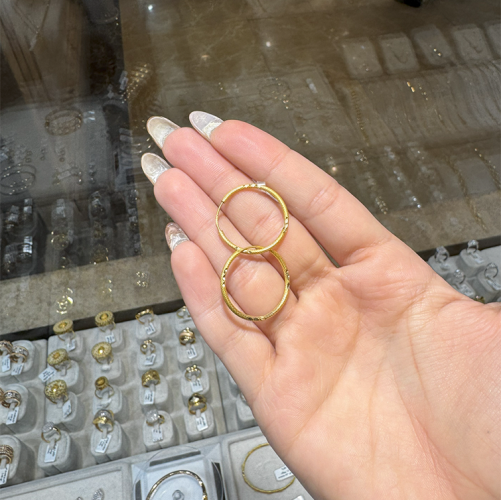Hoop-earrings