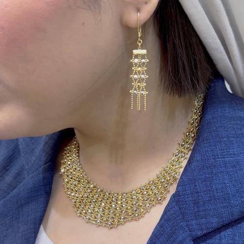 Swiss-scarf-and-earrings