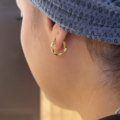 Versace-hoop-earrings